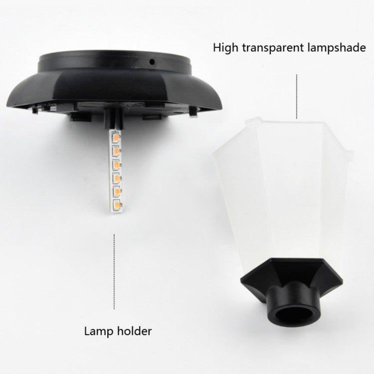 Lampada da giardino dinamica a fiamma solare Lampada da giardino a LED per esterni