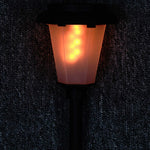 Lampada da giardino solare a fiamma dinamica LED