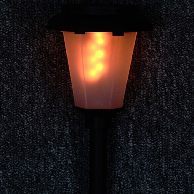 Lampada da giardino dinamica a fiamma solare Lampada da giardino a LED per esterni