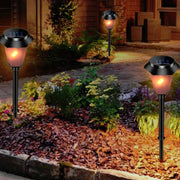 Lampada da giardino solare a fiamma dinamica LED