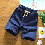 Pantaloncini a cinque punti casual in lino di cotone sciolto, M, XL, XXL, XXXXL, XXXXXL, L