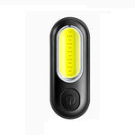 GOOFY DT-6005 Luce per bici Luce posteriore ricaricabile tramite USB per mountain bike Luce LED di avvertimento notturno, 6005 Red Blue Light, 6005B Red White Light