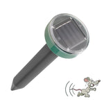 Repellente per topi solare, 2 pezzi, Repellente per serpenti, Repellente per topi, LED a ultrasuoni, Fattoria di riso, Repellente per topi, Solar Mouse Repeller (Round ), Solar Mouse Repeller (Square)