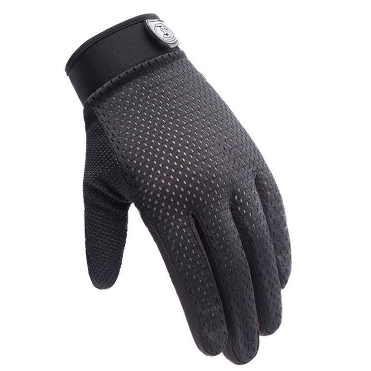 HSLEJP Guanti da ciclismo antiscivolo traspiranti con touch screen per sport all'aria aperta, M, L