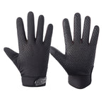 HSLEJP Guanti da ciclismo antiscivolo traspiranti con touch screen per sport all'aria aperta, M, L