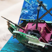 Acquario Acquario Decorazione paesaggistica per acquario Giocattolo che migliora l'ossigeno Naufragio marcio, Toy Rotten Shipwreck