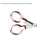 Attrezzatura da pesca pieghevole in acciaio inossidabile con forbici speciali da pesca da 10 pezzi, Plastic Handle Color Random Delivery, Metal Handle Color Random Delivery