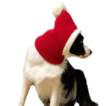 Cappello natalizio in lana autunnale e invernale per animali domestici, XS, S, M, L, XL