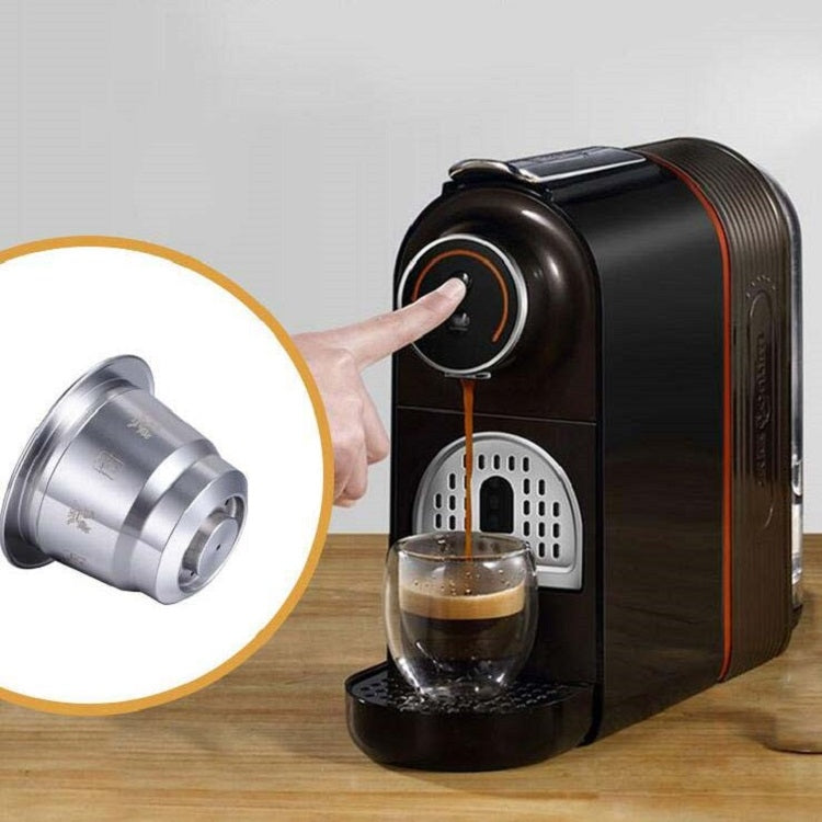Capsule di caffè riutilizzabili in acciaio inossidabile con filtri di caffè a riempimento multiplo, Coffee Capsules