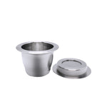Capsule di caffè riutilizzabili in acciaio inossidabile con filtri di caffè a riempimento multiplo, Coffee Capsules