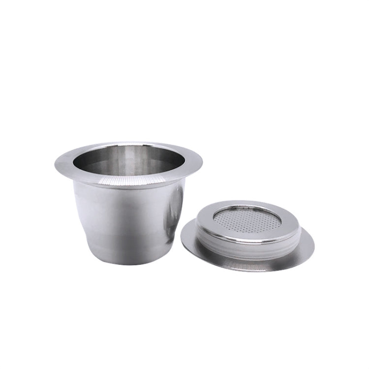 Capsule di caffè riutilizzabili in acciaio inossidabile con filtri di caffè a riempimento multiplo, Coffee Capsules