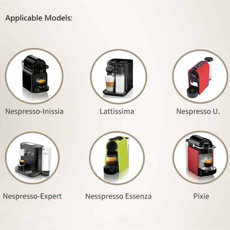 Capsule di caffè riutilizzabili in acciaio inossidabile con filtri di caffè a riempimento multiplo, Coffee Capsules