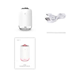 Umidificatore portatile per auto, luce notturna per uso domestico, strumento spray USB, diffusore di aromi per disinfezione, Car Humidifier Pearl White, Car Humidifier Turquoise, Car Humidifier Pink