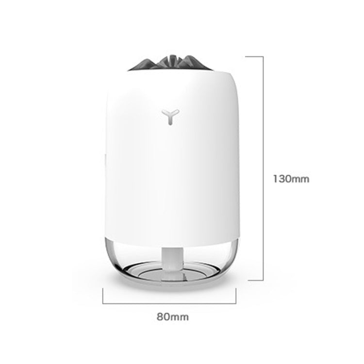 Umidificatore portatile per auto, luce notturna per uso domestico, strumento spray USB, diffusore di aromi per disinfezione, Car Humidifier Pearl White, Car Humidifier Turquoise, Car Humidifier Pink