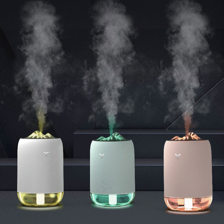Umidificatore portatile per auto, luce notturna per uso domestico, strumento spray USB, diffusore di aromi per disinfezione, Car Humidifier Pearl White, Car Humidifier Turquoise, Car Humidifier Pink