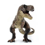 Modelli di giocattoli statici del mondo dei dinosauri animali di simulazione, Green Tyrannosaurus, Brown Tyrannosaurus, Brown Red Parasaurus, Yellow Green Parasaurus, Yellow Spinosaurus, Gray Spinosaurus, Styracosaurus, Plesiosaurus, Brachiosaurus     ...