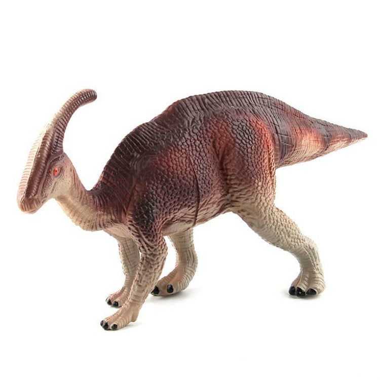 Modelli di giocattoli statici del mondo dei dinosauri animali di simulazione, Green Tyrannosaurus, Brown Tyrannosaurus, Brown Red Parasaurus, Yellow Green Parasaurus, Yellow Spinosaurus, Gray Spinosaurus, Styracosaurus, Plesiosaurus, Brachiosaurus     ...