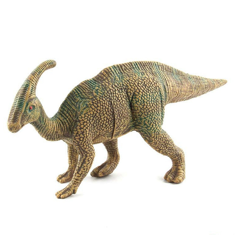Modelli di giocattoli statici del mondo dei dinosauri animali di simulazione, Green Tyrannosaurus, Brown Tyrannosaurus, Brown Red Parasaurus, Yellow Green Parasaurus, Yellow Spinosaurus, Gray Spinosaurus, Styracosaurus, Plesiosaurus, Brachiosaurus     ...