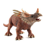 Modelli di giocattoli statici del mondo dei dinosauri animali di simulazione, Green Tyrannosaurus, Brown Tyrannosaurus, Brown Red Parasaurus, Yellow Green Parasaurus, Yellow Spinosaurus, Gray Spinosaurus, Styracosaurus, Plesiosaurus, Brachiosaurus     ...