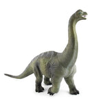 Modelli di giocattoli statici del mondo dei dinosauri animali di simulazione, Green Tyrannosaurus, Brown Tyrannosaurus, Brown Red Parasaurus, Yellow Green Parasaurus, Yellow Spinosaurus, Gray Spinosaurus, Styracosaurus, Plesiosaurus, Brachiosaurus     ...