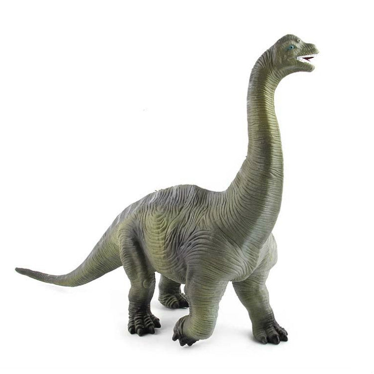 Modelli di giocattoli statici del mondo dei dinosauri animali di simulazione, Green Tyrannosaurus, Brown Tyrannosaurus, Brown Red Parasaurus, Yellow Green Parasaurus, Yellow Spinosaurus, Gray Spinosaurus, Styracosaurus, Plesiosaurus, Brachiosaurus     ...