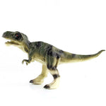 Modelli di giocattoli statici del mondo dei dinosauri animali di simulazione, Green Tyrannosaurus, Brown Tyrannosaurus, Brown Red Parasaurus, Yellow Green Parasaurus, Yellow Spinosaurus, Gray Spinosaurus, Styracosaurus, Plesiosaurus, Brachiosaurus     ...