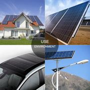 PowMr Regolatore di carica e scarica solare con ventola, HHJ-50A