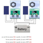 Regolatore di carica solare PowMr 50A con ventola