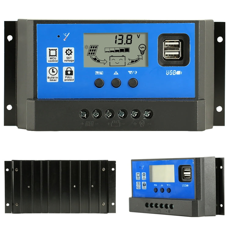 Controller solare ricarica lampione stradale 10-60A
