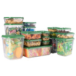 Set di scatole per la conservazione della freschezza domestica 16 in 1 Set di scatole di conservazione multifunzionali per congelamento e refrigerazione del frigorifero, Household Fresh-keeping Box