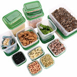 Set di scatole per la conservazione della freschezza domestica 16 in 1 Set di scatole di conservazione multifunzionali per congelamento e refrigerazione del frigorifero, Household Fresh-keeping Box