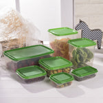 Set di scatole per la conservazione della freschezza domestica 16 in 1 Set di scatole di conservazione multifunzionali per congelamento e refrigerazione del frigorifero, Household Fresh-keeping Box