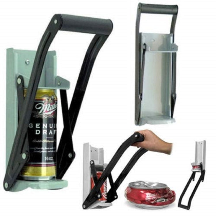 Can Crusher Once Can Press Kitchenware Can Opener, Can Crusher Opener