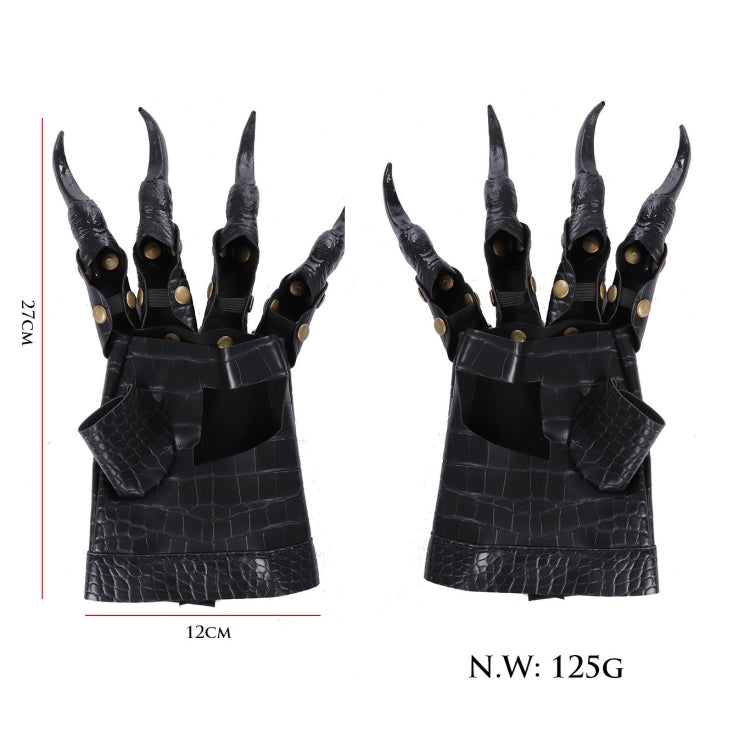 Halloween Carnival Ball Puntelli Accessori Cosplay Dress Up Guanti Dragon Claw, Dragon Claw Gloves