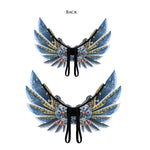Carnevale di Halloween vestire bambini adulti Ali decorative punk meccaniche, Adult, Child