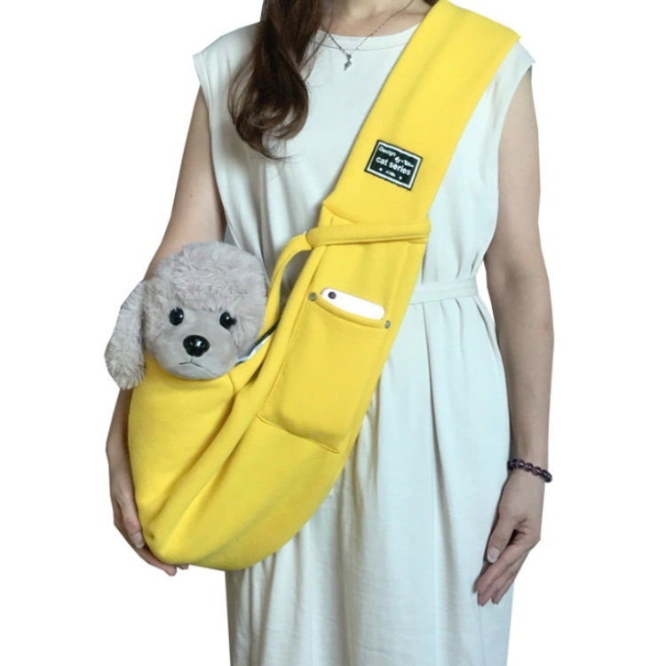 Borsa da trasporto per animali domestici Borsa a tracolla messenger in cotone, Yellow, Brown, Blue, Khaki, Black, Gray, Dark blue