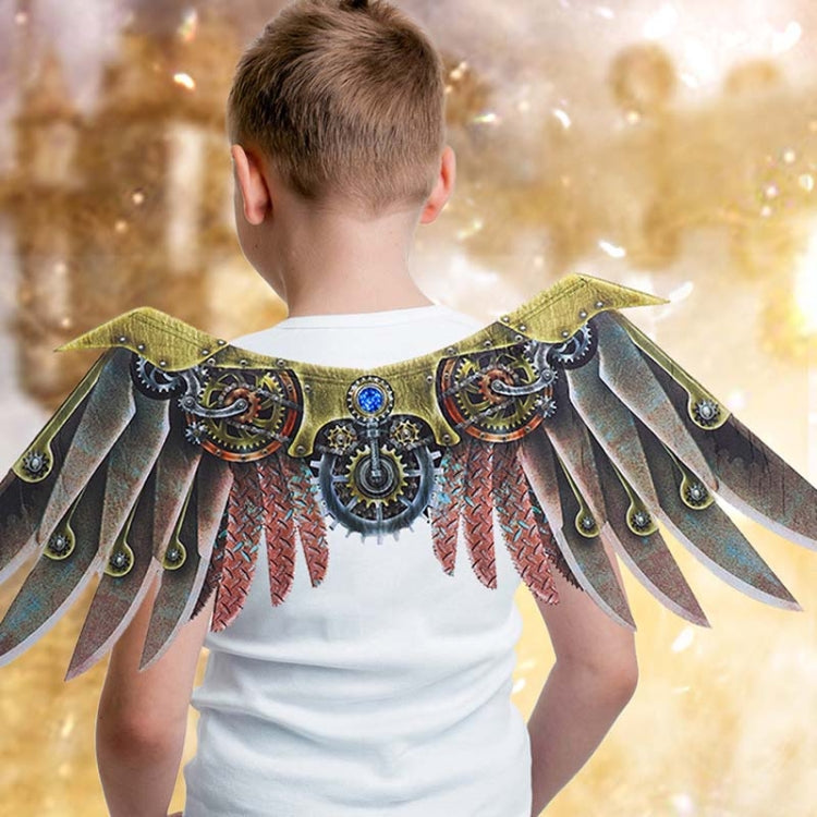 Halloween Carnival Stage Dress Up Props Bambini adulti Cosplay Punk Blade Wings, Chlid, Adult