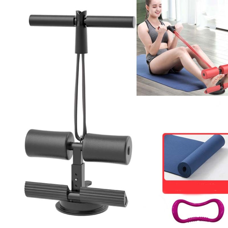Linea di gilet per uso domestico per bigodini addominali a ventosa, Without Drawstring, With Drawstring, Drawstring + Yoga Mat