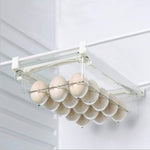 Scatola portaoggetti per frigorifero Tipo quadrato Scatola multifunzionale per la conservazione degli alimenti per uso domestico, 1 Egg Box, 1 Fresh Box, 2 Egg Box, 2 Fresh Box, 1 Egg Box + 1 Fresh Box, 1 Box Without Hook