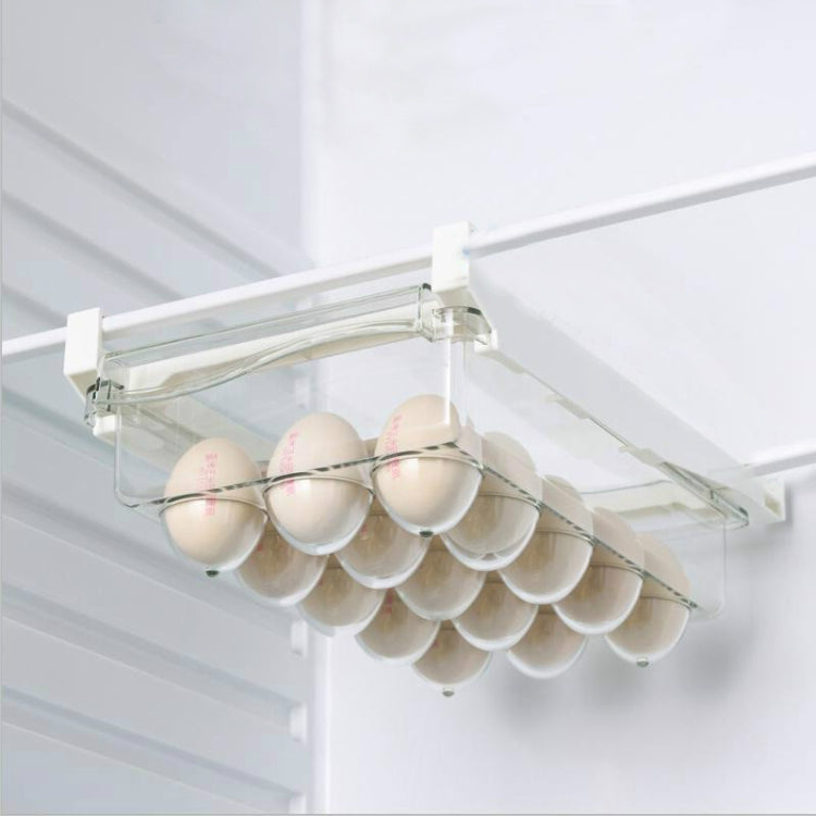 Scatola portaoggetti per frigorifero Tipo quadrato Scatola multifunzionale per la conservazione degli alimenti per uso domestico, 1 Egg Box, 1 Fresh Box, 2 Egg Box, 2 Fresh Box, 1 Egg Box + 1 Fresh Box, 1 Box Without Hook