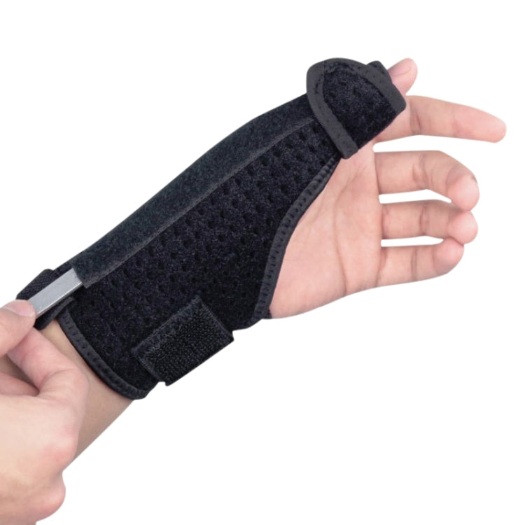 Supporto per barra in acciaio per pollice, tenosinovite, frattura, distorsione del polso, 2 pezzi, dimensioni: formato libero, Left Hand, Right Hand