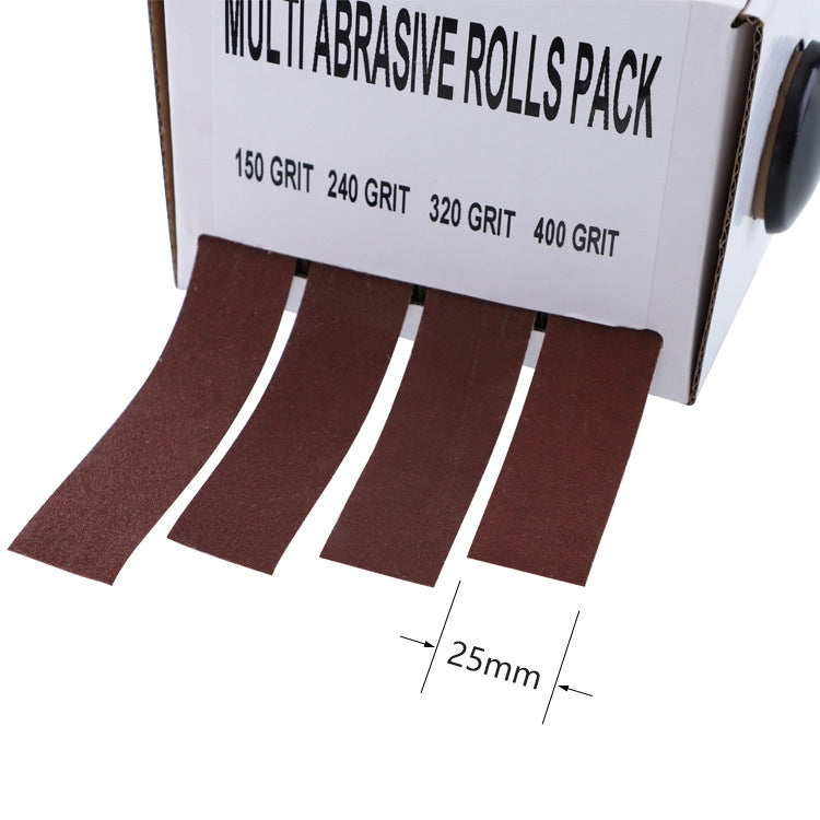 Rotoli di tela smeriglio trafilabili Rotoli di tela smeriglio morbida Carta abrasiva per la lavorazione del legno, metallo e vetro, Emery Cloth Rolls