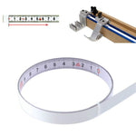 Righello in acciaio con scala adesiva con metro a nastro con scala di colla Righello autoadesivo, 1m Positive, 2m Positive, 3m Positive, 4m Positive, 5m Positive, 1m Reverse, 2m Reverse, 3m Reverse, 4m Reverse, 5m Reverse, 1m Middle Point, 2m Middle Po...