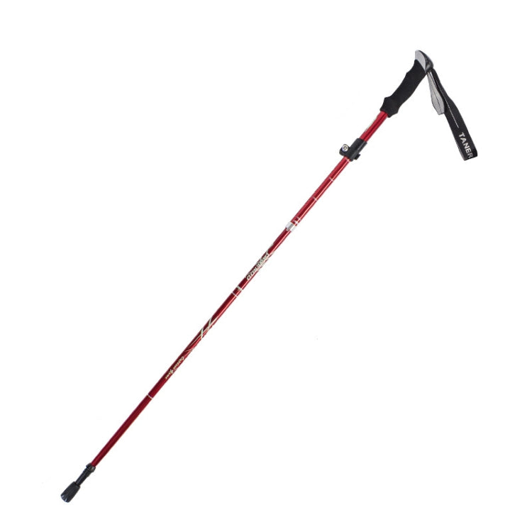 TANERDD TR-D0001 Bastoncini da trekking Corrimano da esterno pieghevoli in lega di alluminio Bastoni da trekking da trekking, TR-D0001 Short (Red), TR-D0001 Short (Blue), TR-D0001 Short (Sky Blue), TR-D0001 Short (Purple), TR-D0001 Short (Black)       ...