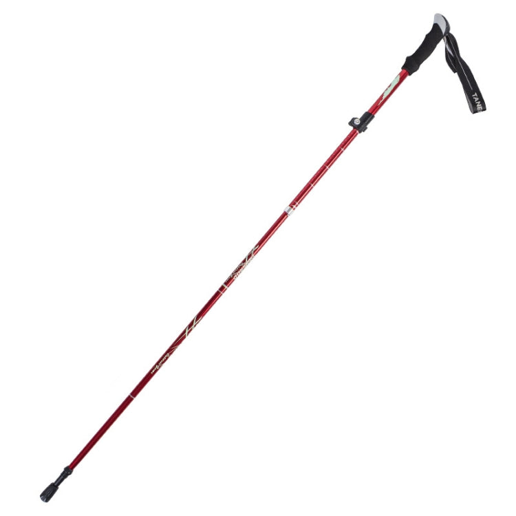 TANERDD TR-D0001 Bastoncini da trekking Corrimano da esterno pieghevoli in lega di alluminio Bastoni da trekking da trekking, TR-D0001 Short (Red), TR-D0001 Short (Blue), TR-D0001 Short (Sky Blue), TR-D0001 Short (Purple), TR-D0001 Short (Black)       ...
