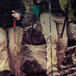 TANERDD TR-D0001 Bastoncini da trekking Corrimano da esterno pieghevoli in lega di alluminio Bastoni da trekking da trekking, TR-D0001 Short (Red), TR-D0001 Short (Blue), TR-D0001 Short (Sky Blue), TR-D0001 Short (Purple), TR-D0001 Short (Black)       ...
