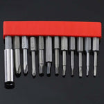 12 pezzi/set di punte per cacciavite con cacciavite elettrico magnetico in acciaio legato S2, 1, 2, 3, 4, 5, 6, 7, 8, 9, 10, 11, 12, 13