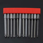 12 pezzi/set di punte per cacciavite con cacciavite elettrico magnetico in acciaio legato S2, 1, 2, 3, 4, 5, 6, 7, 8, 9, 10, 11, 12, 13