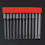 12 pezzi/set di punte per cacciavite con cacciavite elettrico magnetico in acciaio legato S2, 1, 2, 3, 4, 5, 6, 7, 8, 9, 10, 11, 12, 13