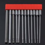 12 pezzi/set di punte per cacciavite con cacciavite elettrico magnetico in acciaio legato S2, 1, 2, 3, 4, 5, 6, 7, 8, 9, 10, 11, 12, 13